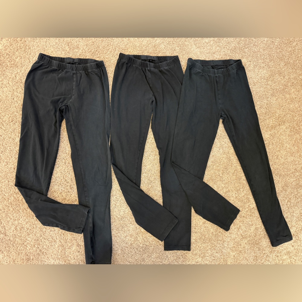Cat&Jack Leggings Bundle Size Black L(10/12)